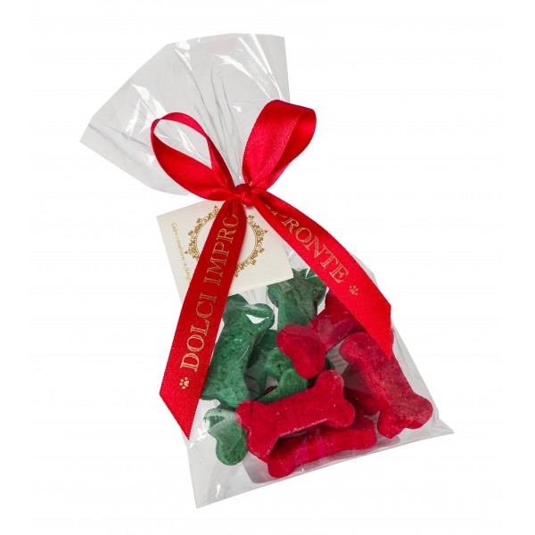 Dolci Impronte 10 Bag Set - Christmas Biscuits - 80g each