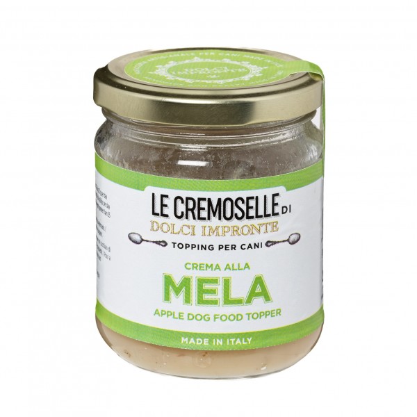 Dolci Impronte - Topping Naturale Le Cremoselle - Confezione 6 Vasetti  Mela 125gr