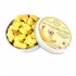 Dolci Impronte - Dog Treats Herbal - Package of 12 Tin Boxes 40g - Relaxing with chamomile flowers and banana