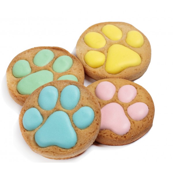 Dolci Impronte - Pack of 4 Decorated Paws - 80g