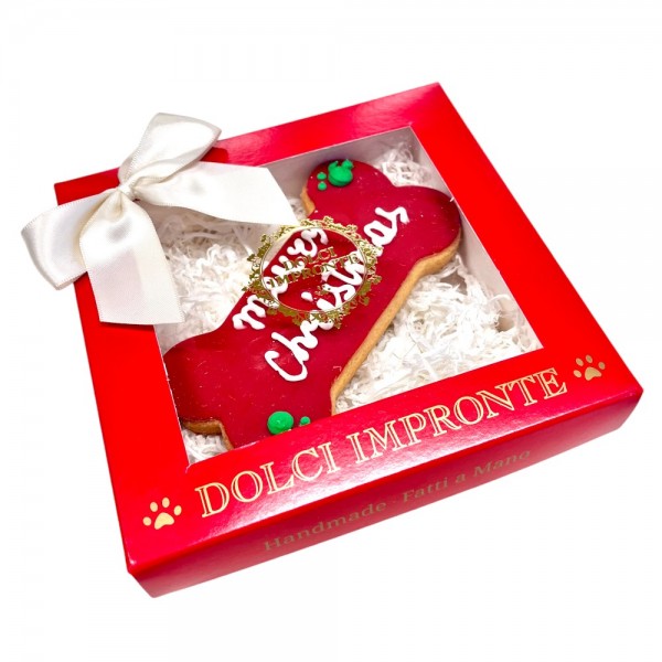 Dolci Impronte Xmas Red Bone 90g - Packaged in Box -- Limited Edition