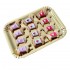 Dolci Impronte – Tray of 12 Dachshunds with Heart - 180g