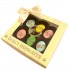 EN Dolci Impronte - Easter - Pack of 6 Decorated Small Eggs 54g